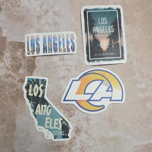 Los Angeles Sticker Set - Picture 1 of 1